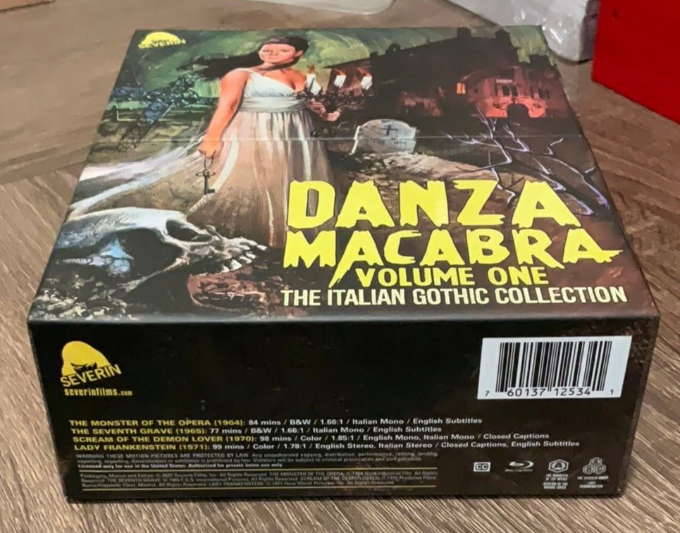 Danza Macabra Volume One: The Italian Gothic Collection USED - Image 4