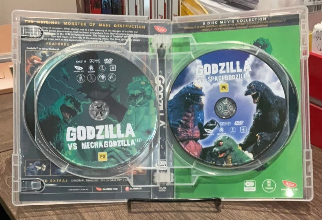Godzilla-Heisei Series Boxset (REGION B) DVD USED *SEE NOTE* - Image 11