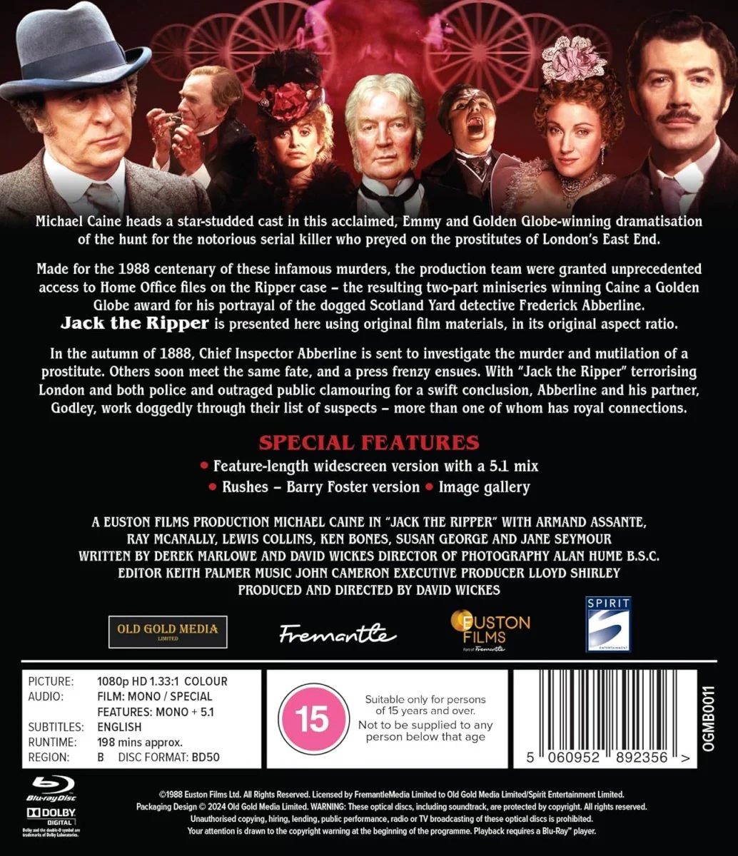 Jack the Ripper: The Complete Mini Series (Region B) - Image 2