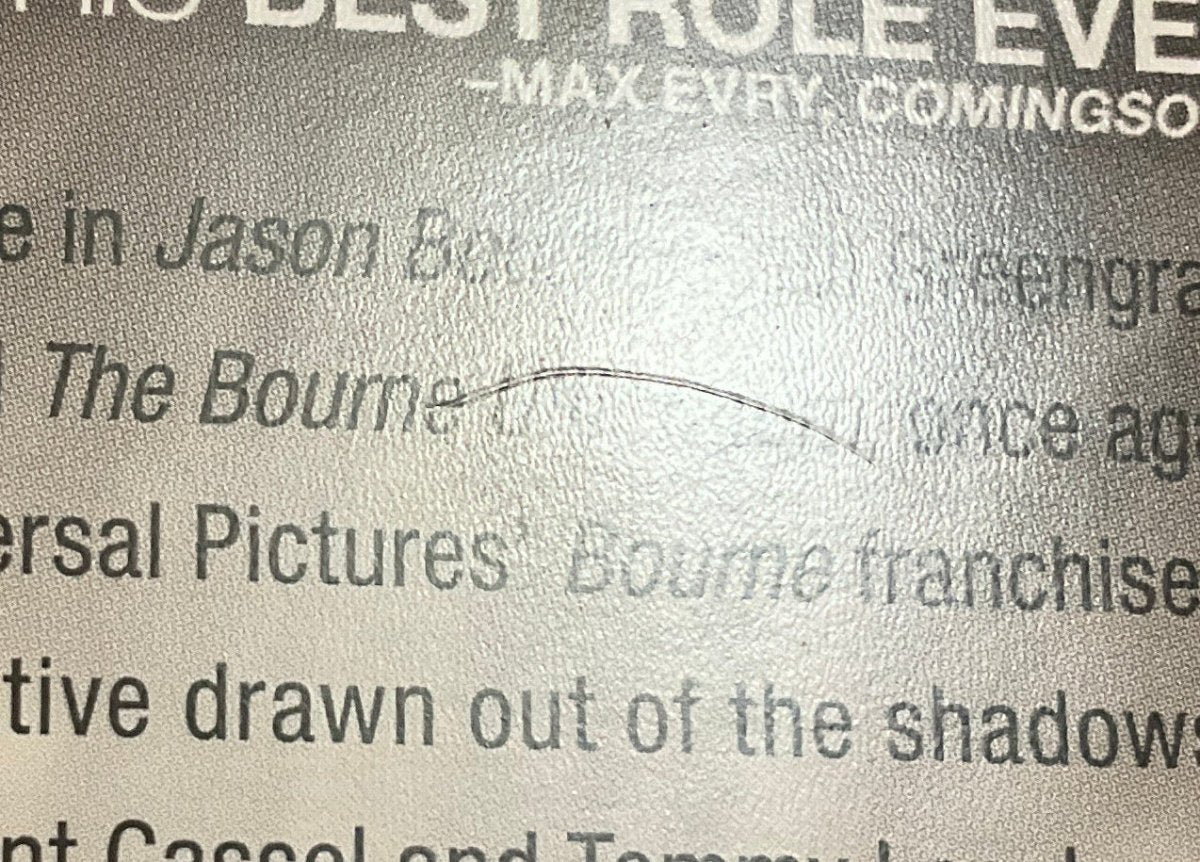 Jason Bourne (4K UHD) STEELBOOK USED - Image 8