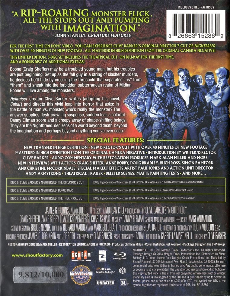 Nightbreed The Director's Cut Limited Edition - Image 2