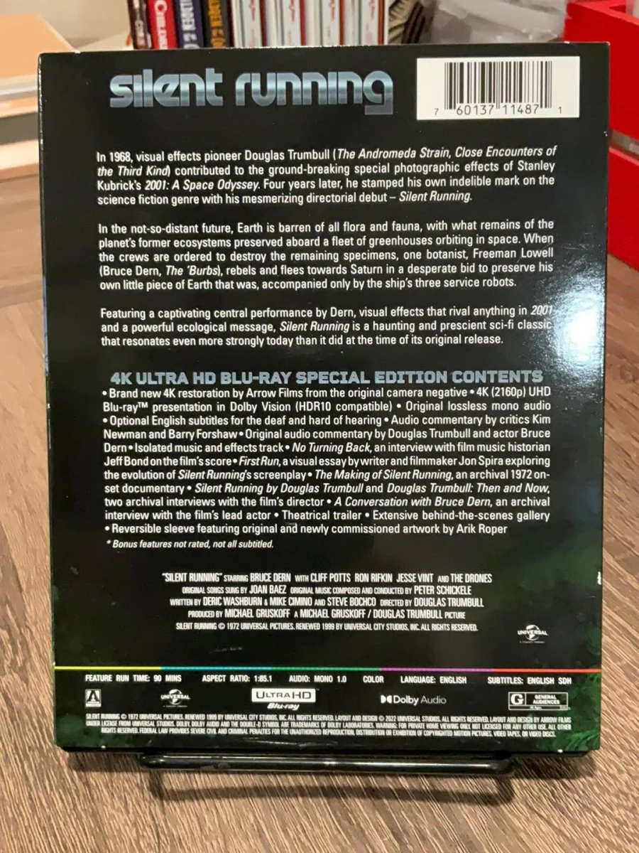Silent Running [4K Ultra HD] (Special Edition) W/SLIP USED *SEE NOTE* - Image 2