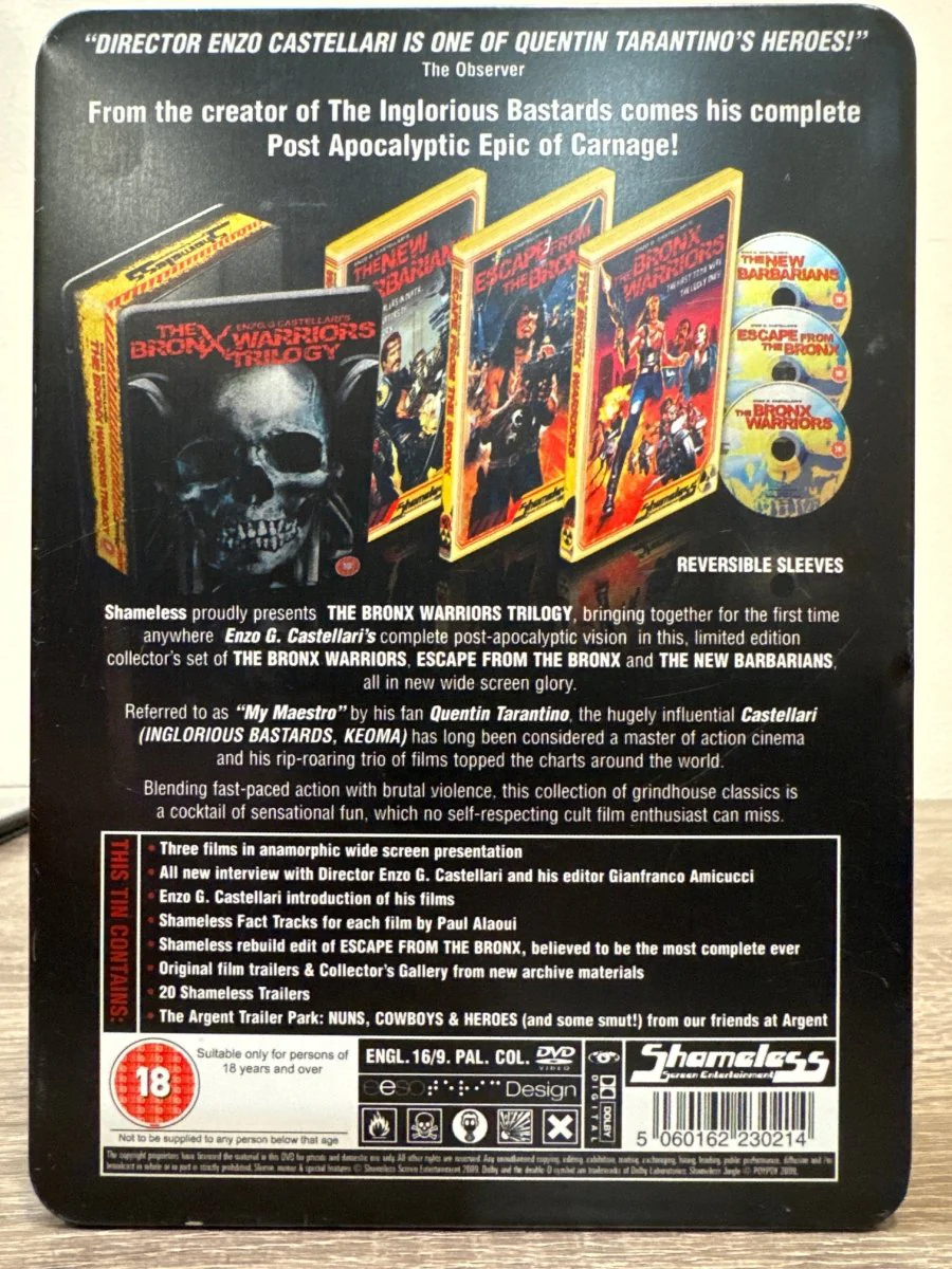 The Bronx Warriors Trilogy (Limited Edition Tin) USED - Image 4