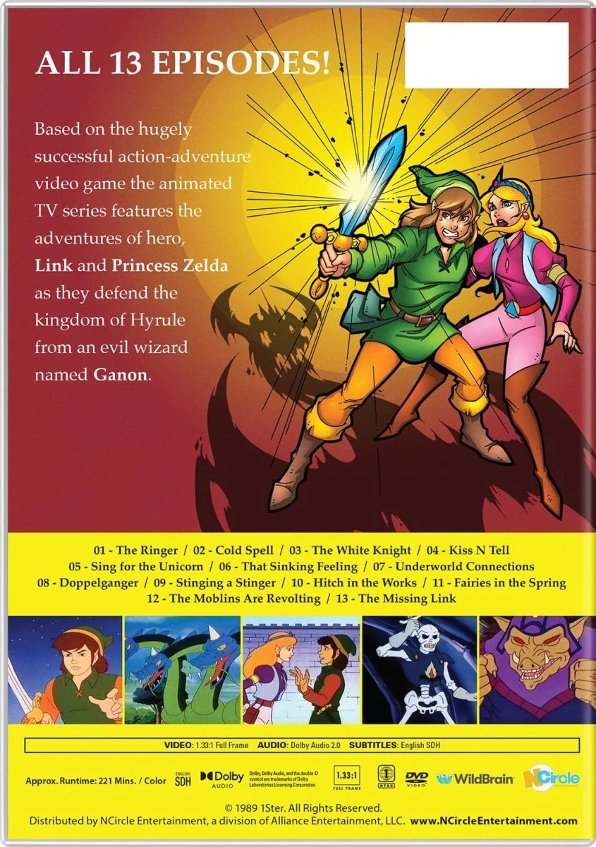 The Legend of Zelda: The Complete Series (DVD) - Image 2