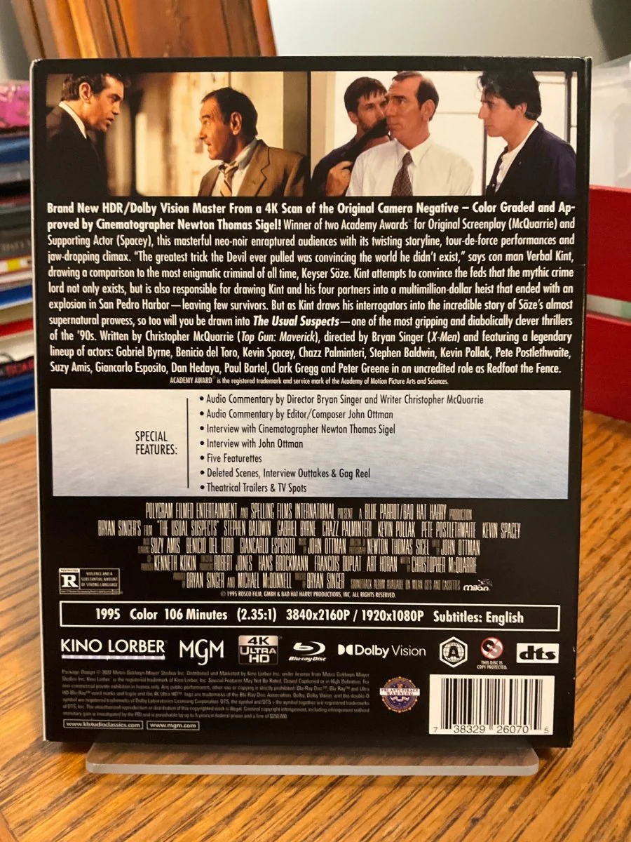 The Usual Suspects 4K UHD W/SLIP USED - Image 2