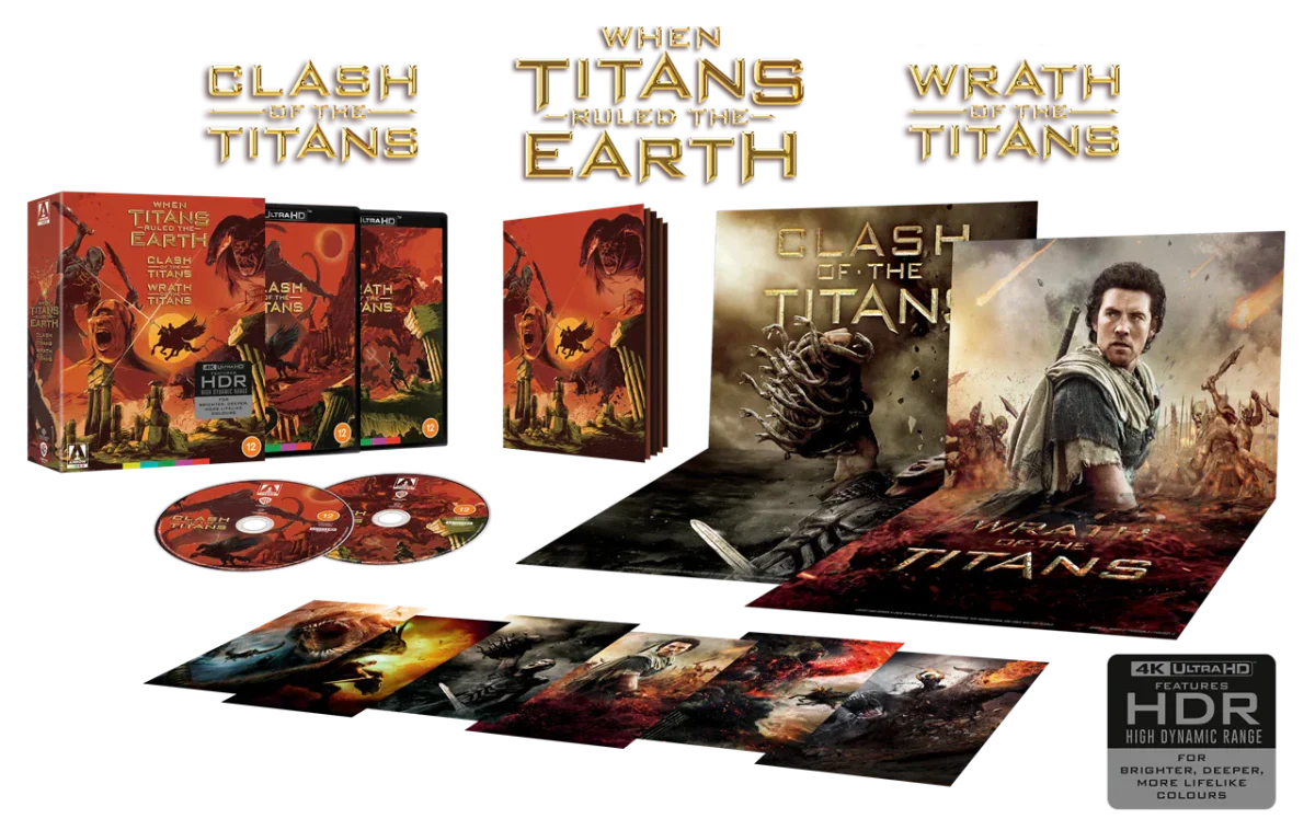 When Titans Ruled the Earth: Clash of the Titans & Wrath of the Titans (4K UHD, UK Limited Edition, Region Free) - Image 2
