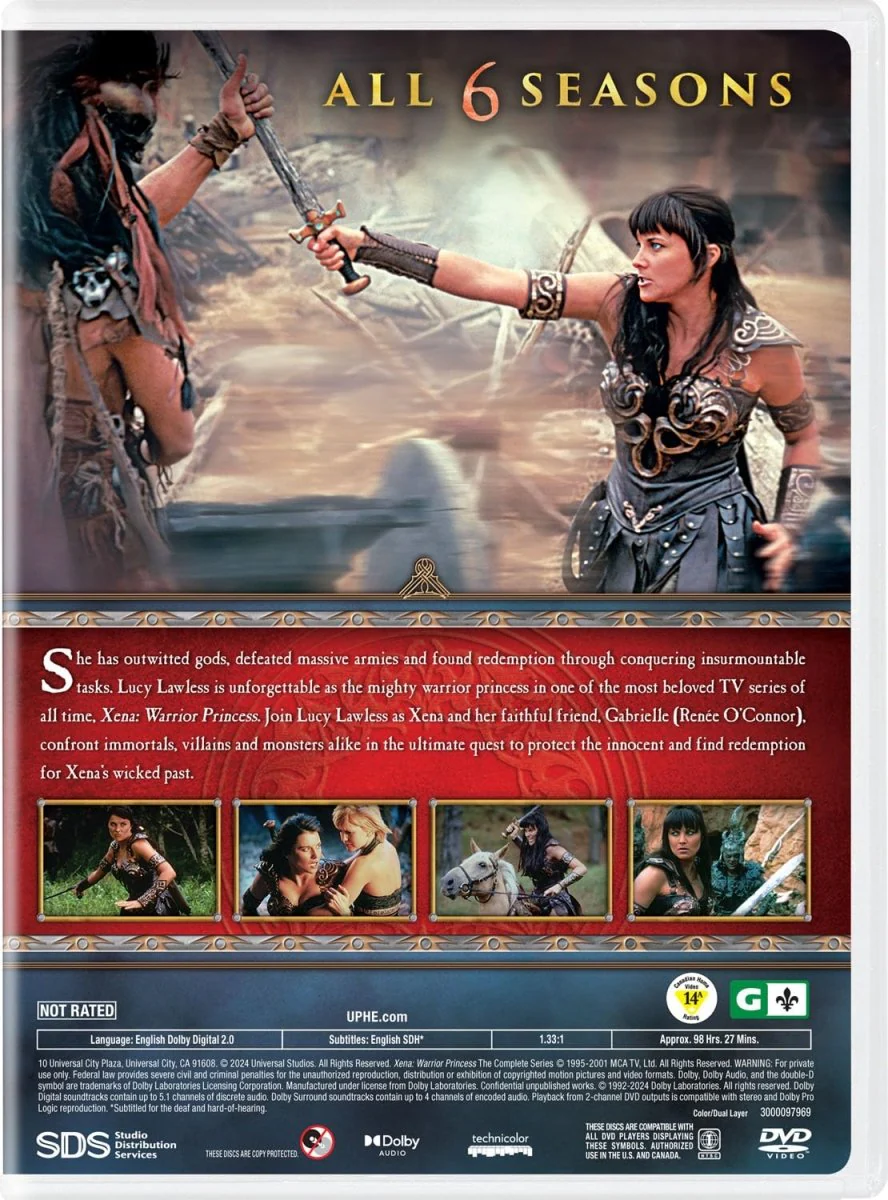 Xena: Warrior Princess - The Complete Series (DVD) - Image 2